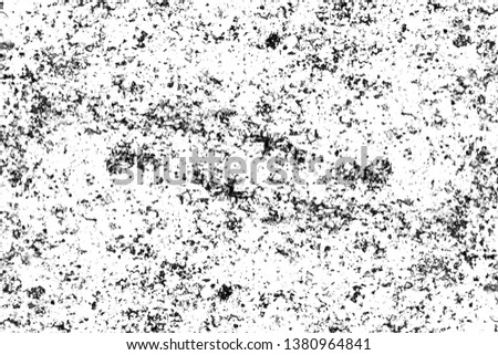 Grunge background monochrome. Abstract black and white texture. Old vintage surface