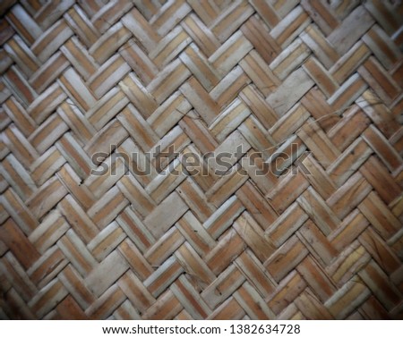 Thai style woven pattern background