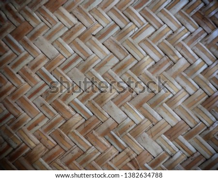 Thai style woven pattern background