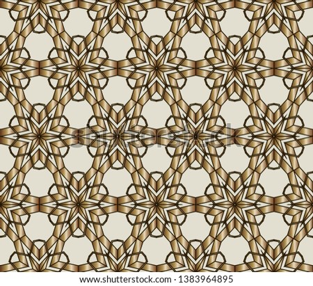 Raster seamless pattern. Rich fashionable floral texture for wallpaper, interior, tiles, print, textiles, packaging and various types of design. 