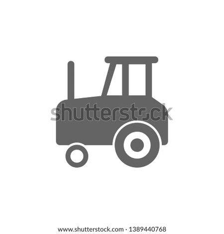 tractor, wheels icon. Element of simple transport icon. Premium quality graphic design icon. Signs and symbols collection icon for websites