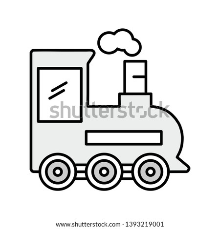 illustration train Icon for your Project.
