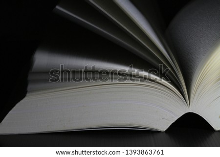Blur pages of book abstract background