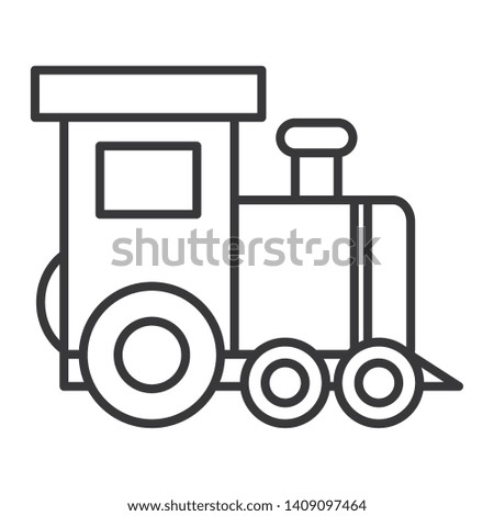 little train toy entertainment icon