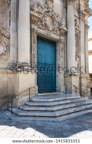 Lecce, Puglia, Italy - Church of Saint Claire