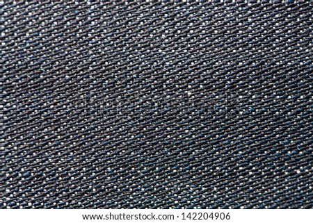 Dark jeans fabric with a visible structure as a background