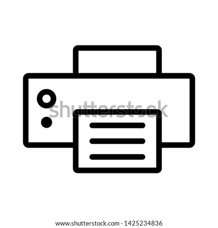 printer icon for your needs such website, add to the presentation slide, import to document, etc