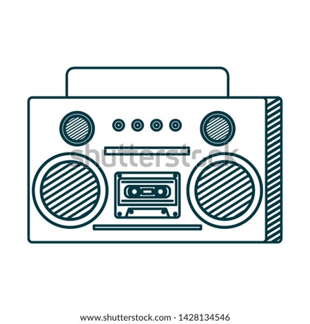 old music radio player icon