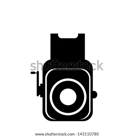 photo camera retro icon