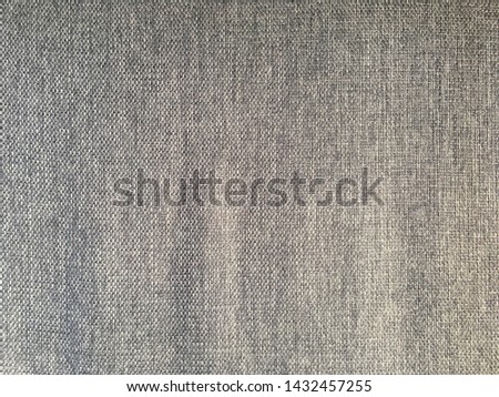 Grey fabric surface texture for background design
