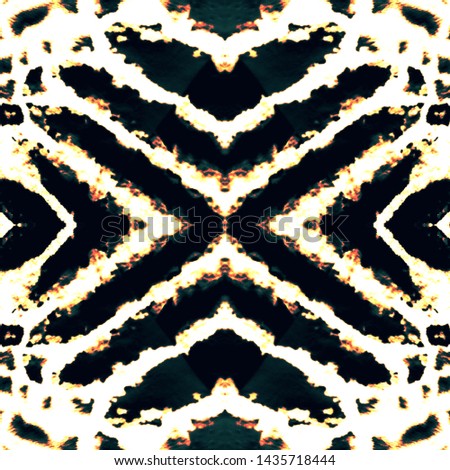Boho repeat. Traditional seamless pattern. Aztec ornament elements. Polynesian illustration. Retro folk illustration. Black, gold, white boho repeat.