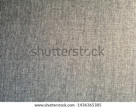 Grey fabric surface texture for background design
