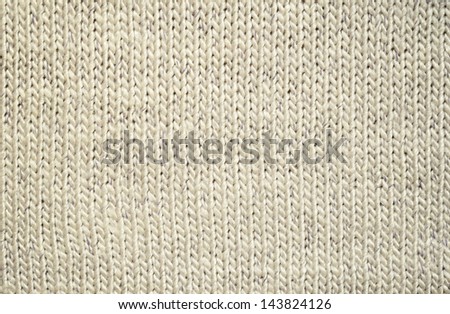 Gray knitted fabric for background