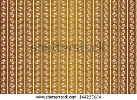 Vertical seamless golden pattern