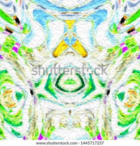 Colorful abstract oil paint pattern for textile and design