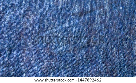Macro from textile swatches made of cotton knitted material