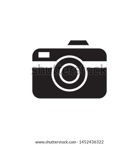 camera icon vector symbol template
