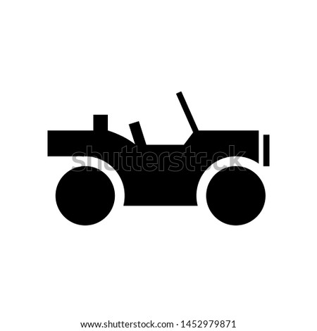 Illustration about Simple of vehicle icon