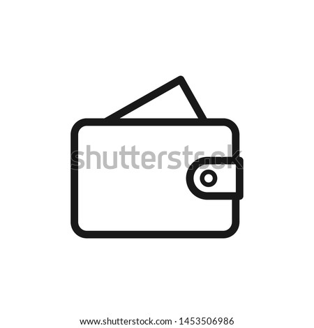 Wallet icon Vector EPS 10