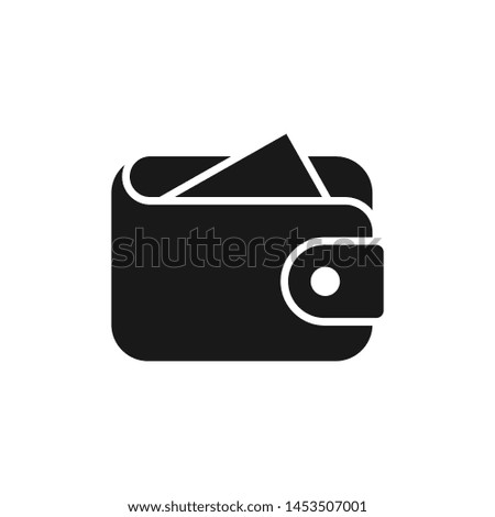 Wallet icon Vector EPS 10