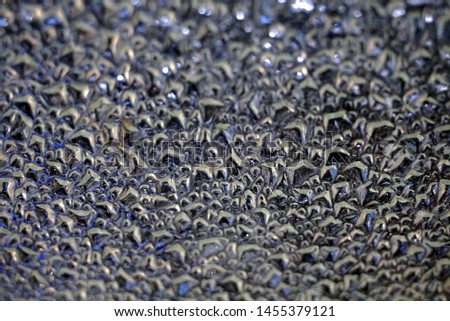 ribbed glass texture grey background              