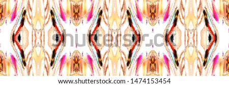 Colorful horizontal figured pattern for textile, ceramic tiles, wallpapers and design