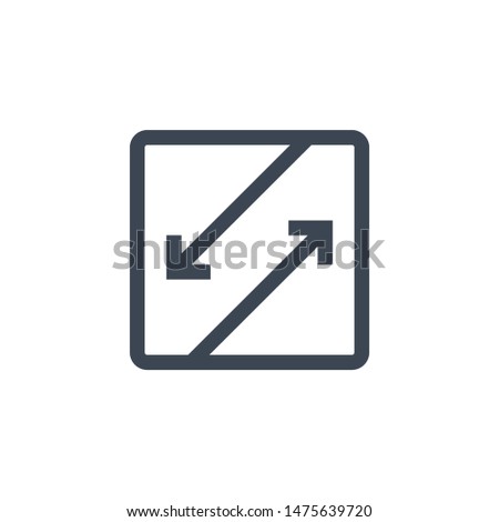 Competing Interests related vector glyph icon. Isolated on white background. Vector illustration.