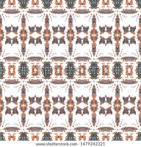 Mosaic seamless colorful pattern for wallpapers, tiles, design and backgrounds