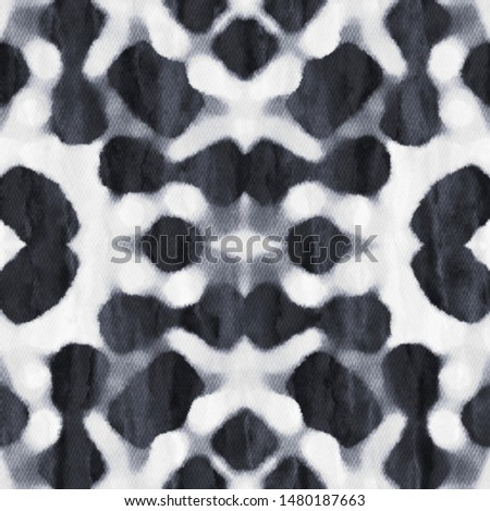 Watercolor- Dyed Canvas Effect Textured Kaleidoscopic Background. Seamless Pattern. 