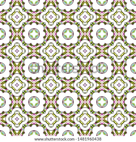 Colorful seamless pattern for textile, tiles and backgrounds