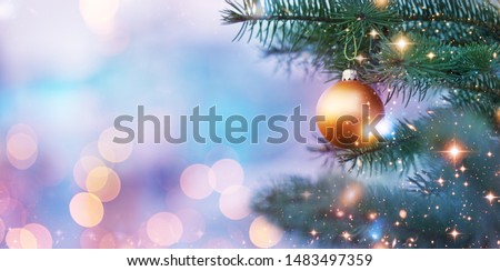 Christmas and New Year holidays background. Elements of this Image 