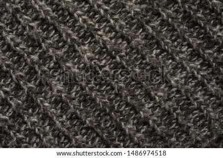 highly detailed needlework wool fabric, close up wool texture background