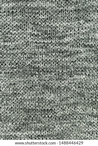 Knitted Fabric Texture. Textile texture off melange background. Detailed warm yarn background.Natural woolen fabric, sweater fragment.Melange structure of fabric. Grunge textile background.