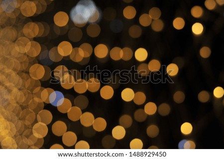 The night lights taken in bokeh  Beautifully ... Concept background