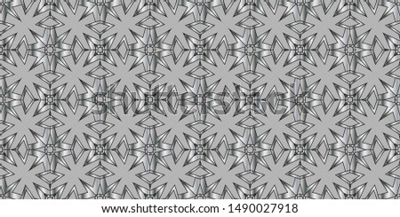 The endless texture. Abstract geometric illustration. Pattern for website, corporate style, party invitation, seamless pattern with golden, silver elements. Golden, silver pattern. 