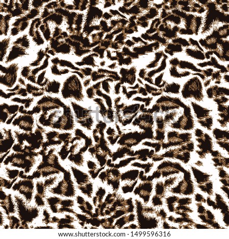 Animal pattern design. Textile digital print design.