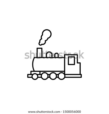 Train transport icon. Element of train station icon