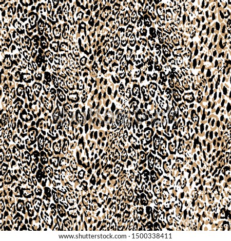 Animal pattern design. Textile digital print.