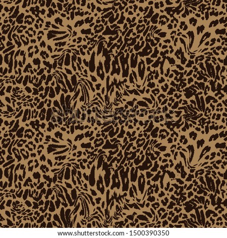 Modern leopard pattern.
Animal design.
Print pattern.