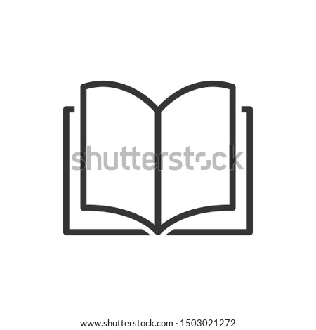 book Logo Icon Vector Illustration