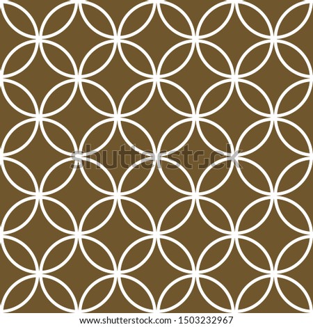 Vector seamless pattern of mozaic. Moroccan-inspired tiles	