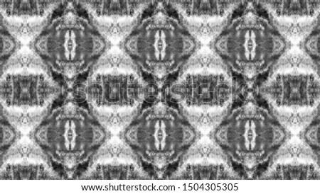 Seamless Monochrome Retro Ikat Ornament. Folk Embroidery Style. Old Style Backdrop. Aztec  Stripe Print. Ethnic Textile Motifs. Seamless Monochrome Modern Wall Decoration.