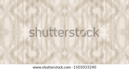 Burnt Seamless Ogee Pattern. Mexican Ethnic Background. Newspaper Paint Watercolor Stains. Repeated Ikat Pattern. Grungy Ethnic Traditional Motif. Newspaper Seamless Ikad Design.