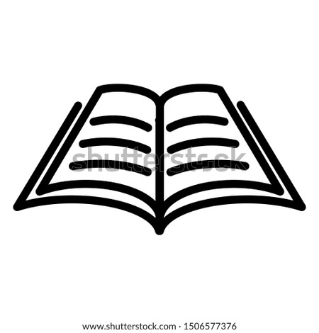 Book icon vector design template
