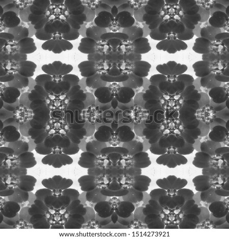 Retro Boho Tile. Simple Lace Image. Elegant Geo Pattern. Solid Color Seamless  Santorini Pattern Original. Indonesian Textile Motifs. Delicate Lace Motifs. Old Organic Fabric.