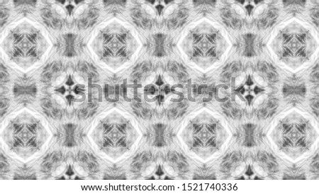 Old Geometric Motifs. Seamless Black, White Grunge Canvas Design. Tribal Organic Print. Old Style Backdrop. Vintage Stylish Pattern. Seamless Gray Colors Vintage Stylish Pattern.