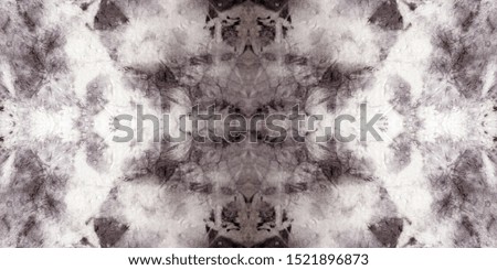 Seamless Tie Dye Picture. Light and Black. Liquid Indonesian Shawl. Ornamental Fabric. Tribal Dyed Dirty Effect. Dark Elements. Boho Dyed Grayscale Umai Ene.