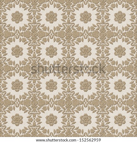 Seamless Antique Embossed Pattern