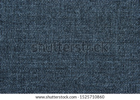 Dark blue wool blend fabric texture as background