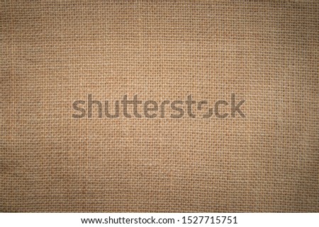 Cream abstract cotton towel mock up template fabric on with background. Wallpaper of artistic wale linen canvas. Blanket or Curtain of pattern and copy space for text decoration. Interior design wall.